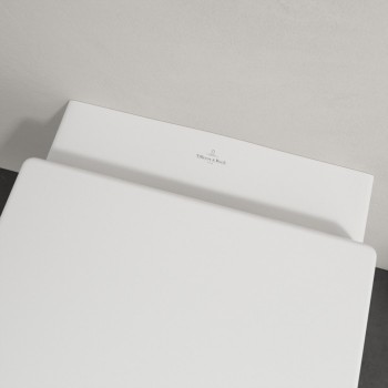 Pachet vas WC suspendat Rimless DirectFlush, cu capac inchidere lenta, Villeroy&Boch Architectura, 5684HR01 - 10