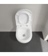 Pachet vas WC suspendat Rimless DirectFlush, cu capac inchidere lenta, Villeroy&Boch Architectura, 5684HR01 - 5