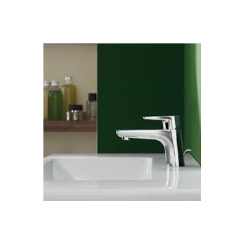 Set baterii, Villeroy&Boch Subway, cu baterie lavoar si baterie bideu, sifon bideu cadou, crom - 2