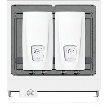 Incalzitor instant de apa, Clage E-comfort DSX Touch Twin, 2x18/21/24/27kW - 400 V, clasa A, 3200-36130 - 1