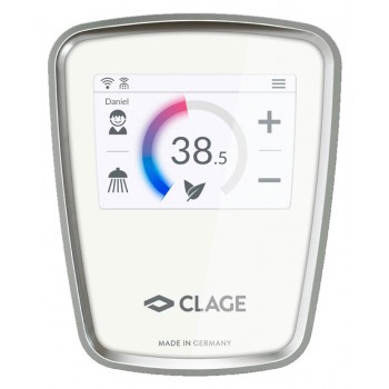 Incalzitor instant de apa, Clage E-comfort DSX Touch Twin, 2x18/21/24/27kW - 400 V, clasa A, 3200-36130 - 2