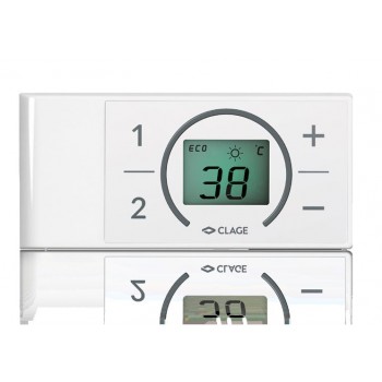 Incalzitor instant de apa, Clage E-comfort DSX Touch Twin, 2x18/21/24/27kW - 400 V, clasa A, 3200-36130 - 3