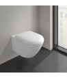 Vas WC rimless suspendat, Villeroy&Boch Antao, TwistFlush, 37x56cm, Alb Alpin CeramicPlus, 4674T0R1 - 3