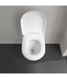 Vas WC rimless suspendat, Villeroy&Boch Antao, TwistFlush, 37x56cm, Alb Alpin CeramicPlus, 4674T0R1 - 4