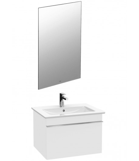 Set lavoar cu mobilier si oglinda, Villeroy&Boch Venticello, 60cm, A93201MS+41246101+A3106000 - 4