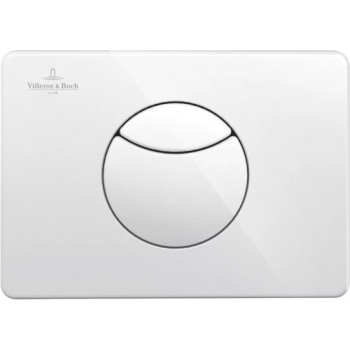 Clapeta actionare rezervor WC incastrat, Villeroy&Boch ViConnect, alb, 92248568 - 2