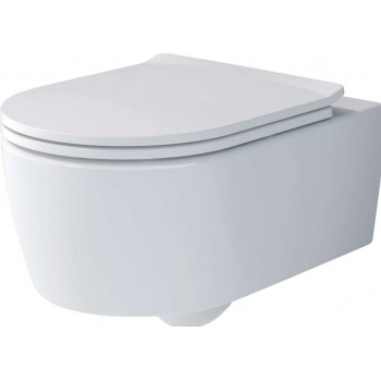 Capac WC, Villeroy&Boch Soul, cu inchidere lenta, Alb Alpin, 8M23S101 - 2