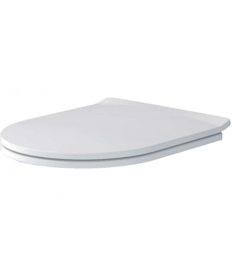 Capac WC, Villeroy&Boch Soul, cu inchidere lenta, Alb Alpin, 8M23S101 - 1