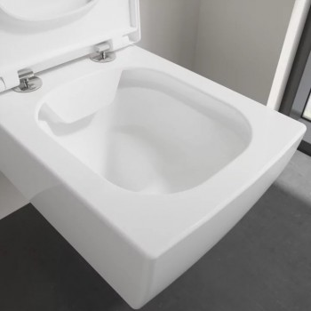 Vas WC rimless suspendat, Villeroy&Boch Memento 2.0, DirectFlush, 37.5x56cm, Alb Alpin, 4633R001 - 8