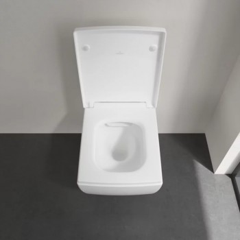 Vas WC rimless suspendat, Villeroy&Boch Memento 2.0, DirectFlush, 37.5x56cm, Alb Alpin, 4633R001 - 10