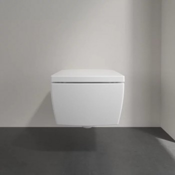 Vas WC rimless suspendat, Villeroy&Boch Memento 2.0, DirectFlush, 37.5x56cm, Alb Alpin, 4633R001 - 12