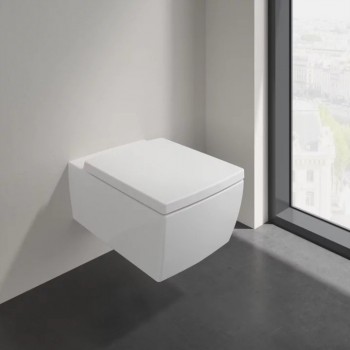 Vas WC rimless suspendat, Villeroy&Boch Memento 2.0, DirectFlush, 37.5x56cm, Alb Alpin, 4633R001 - 13