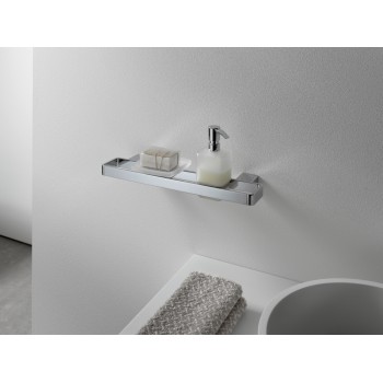 Etajera suport pentru accesorii de baie, Emco Loft, 60cm, crom, 056600160 - 3