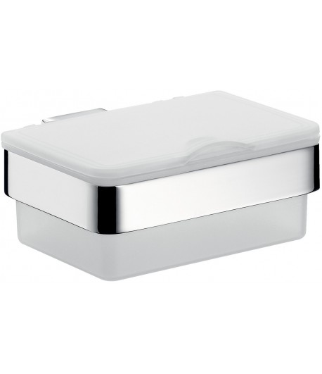 Cutie pentru servetele umede, Emco Loft, crom, 053900101 - 1