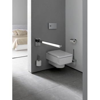 Suport vertical pentru hartie de rezerva, Emco Loft, capacitate 2 role, crom, 050500102 - 2