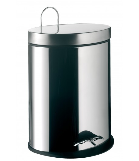 Cos de gunoi din otel inox, Emco System2, volum 5 l, crom, 355300004 - 1
