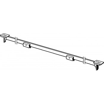 Gratar rigola de dus, Viega Advantix Vario, lungime ajustabila 30-120cm, negru, 711870 - 2