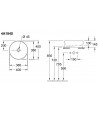 Pachet lavoar pe blat Villeroy&Boch Collaro si baterie Kludi Zenta SL, 4A184001+482560565 - 7