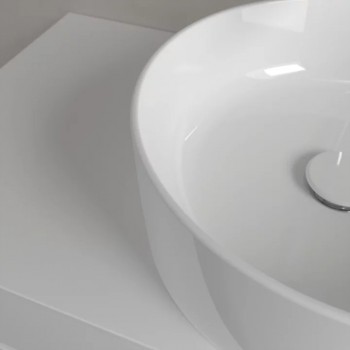 Pachet lavoar pe blat Villeroy&Boch Collaro si baterie Kludi Zenta SL, 4A184001+482560565 - 8