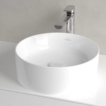 Pachet lavoar pe blat Villeroy&Boch Collaro si baterie Kludi Zenta SL, 4A184001+482560565 - 12