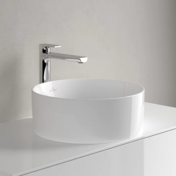 Pachet lavoar pe blat Villeroy&Boch Collaro si baterie Kludi Zenta SL, 4A184001+482560565 - 13