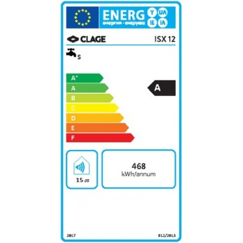 Incalzitor instant de apa, Clage E-module ISX 12, 8.8/11.5kW - 230V, clasa A, 3200-36712 - 4