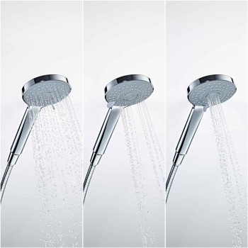 Para de dus , Clage CXH, cu 3 tipuri de jet, crom, 0300-0086 - 2