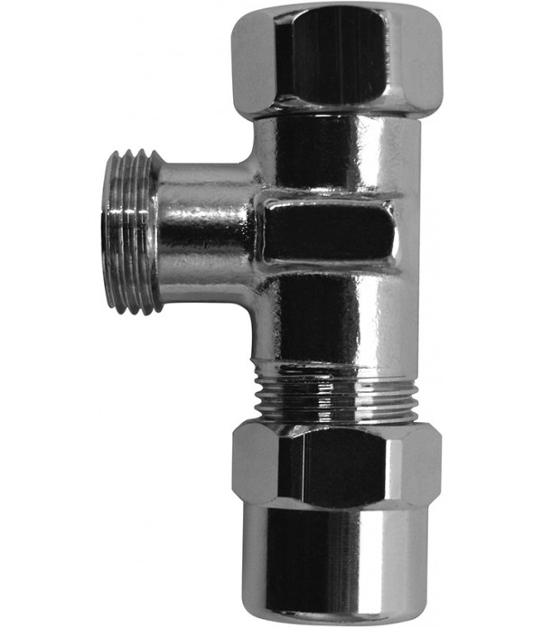 Conector teu 3/8", Clage, crom, 89610 - 1