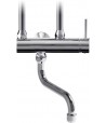 Baterie lavoar pe prete pentru incalzitoare instant, Clage CSO, crom, 1100-04165 - 1