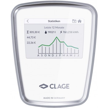 Incalzitor instant de apa, Clage E-comfort DSX Touch, 18/21/24/27kW - 400 V, clasa A, 3200-36600 - 6