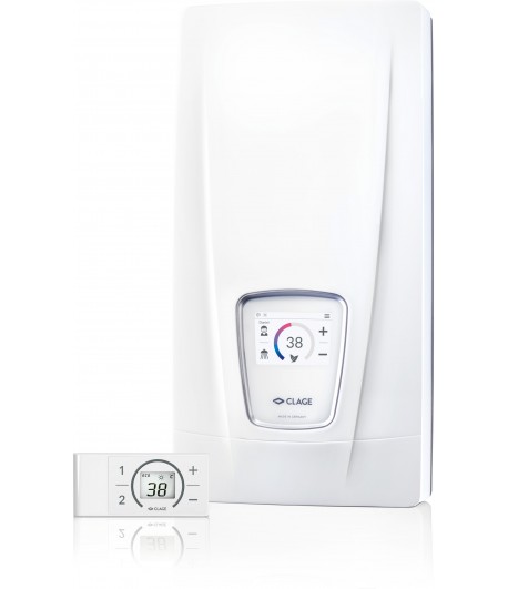 Incalzitor instant de apa, Clage E-comfort DSX Touch, 18/21/24/27kW - 400 V, clasa A, 3200-36600 - 1