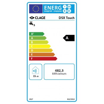 Incalzitor instant de apa, Clage E-comfort DSX Touch, 18/21/24/27kW - 400 V, clasa A, 3200-36600 - 4