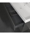 Dulap baza suspendat, Villeroy&Boch Collaro, 95.4x54.6x44.4cm, iluminare ambientala, C011L0 - 36