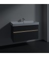 Dulap baza suspendat, Villeroy&Boch Collaro, 95.4x54.6x44.4cm, iluminare ambientala, C011L0 - 38