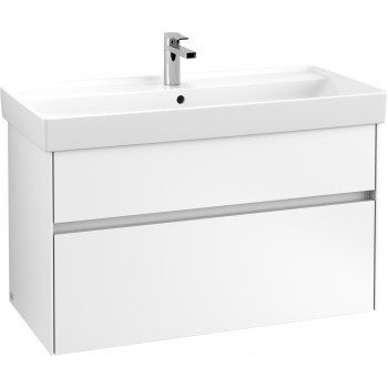 Dulap baza suspendat, Villeroy&Boch Collaro, 95.4x54.6x44.4cm, iluminare ambientala, C011L0 - 58