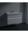 Dulap baza suspendat, Villeroy&Boch Collaro, 95.4x54.6x44.4cm, iluminare ambientala, C011L0 - 65