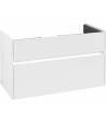 Dulap baza suspendat, Villeroy&Boch Collaro, 95.4x54.6x44.4cm, iluminare ambientala, C011L0 - 57