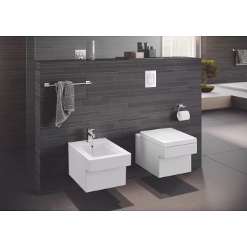 Baterie bideu cu ventil pop-up, Grohe Eurocube New S, crom, 23138000 - 3