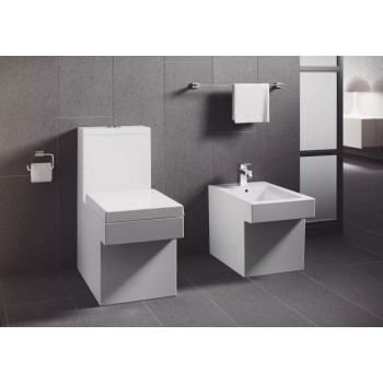 Baterie bideu cu ventil pop-up, Grohe Eurocube New S, crom, 23138000 - 4