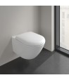 Vas WC rimless suspendat, Villeroy&Boch Antao, TwistFlush, 37x56cm, Stone White CeramicPlus TitanGlaze, 4674T0RW - 14