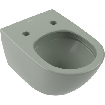 Vas WC rimless suspendat, Villeroy&Boch Antao, TwistFlush, 37x56cm, Morning Green CeramicPlus TitanGlaze, 4674T0R8 - 11
