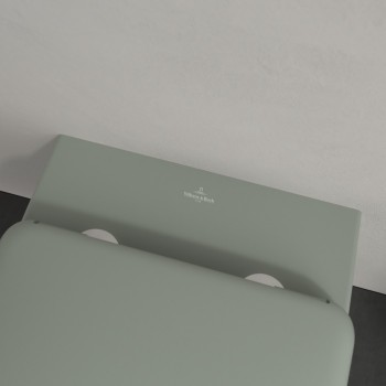 Vas WC rimless suspendat, Villeroy&Boch Antao, TwistFlush, 37x56cm, Morning Green CeramicPlus TitanGlaze, 4674T0R8 - 10