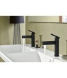 Baterie lavoar fara ventil, Villeroy&Boch Dawn, negru mat, TVW106103151K5 - 9