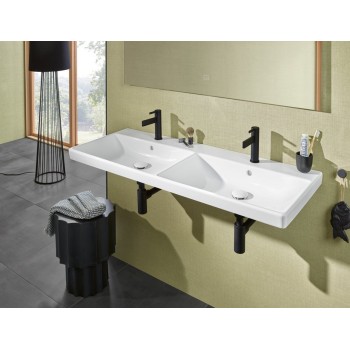 Baterie lavoar fara ventil, Villeroy&Boch Dawn, negru mat, TVW106103151K5 - 10