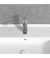 Baterie lavoar fara ventil, Villeroy&Boch Dawn, crom, TVW10610315261 - 4