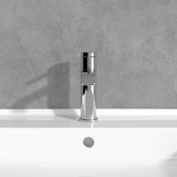 Baterie lavoar fara ventil, Villeroy&Boch Dawn, crom, TVW10610315261 - 5