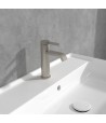 Baterie lavoar fara ventil, Villeroy&Boch Dawn, nichel mat periat, TVW10610315264 - 8