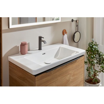 Baterie lavoar fara ventil, Villeroy&Boch Dawn, negru mat, TVW106103152K5 - 11