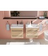 Baterie lavoar fara ventil, Villeroy&Boch Dawn, negru mat, TVW106103152K5 - 13