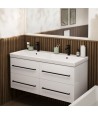 Baterie lavoar fara ventil, Villeroy&Boch Dawn, negru mat, TVW106103152K5 - 12